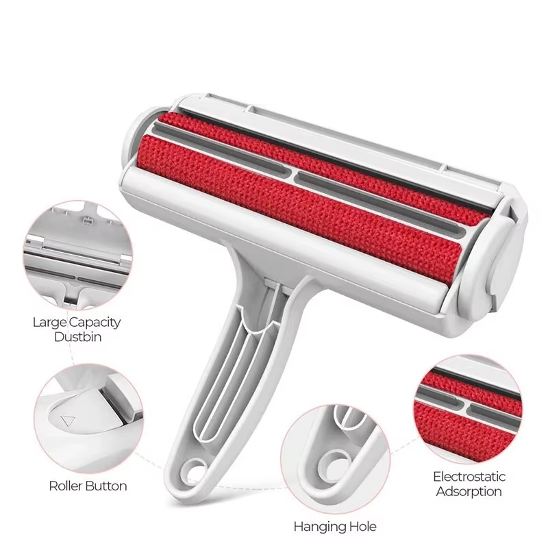 Pet Hair Remover on Sofa