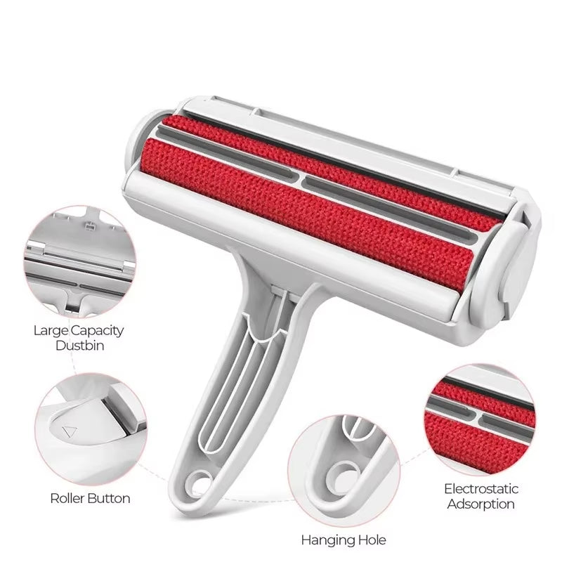 Pet Hair Remover on Sofa